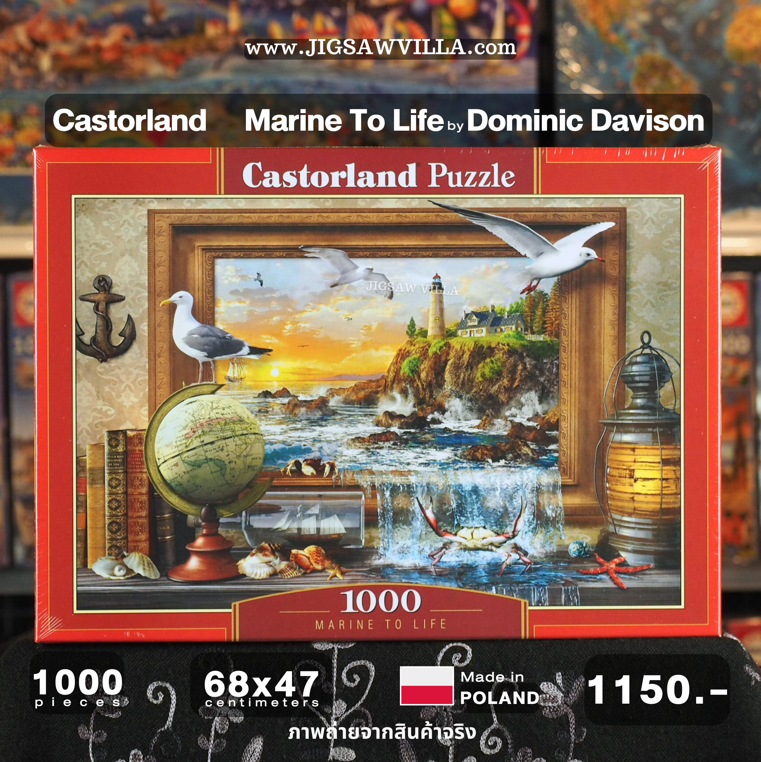 Castorland - Marine to Life by Dominic Davison 1000 pcs.