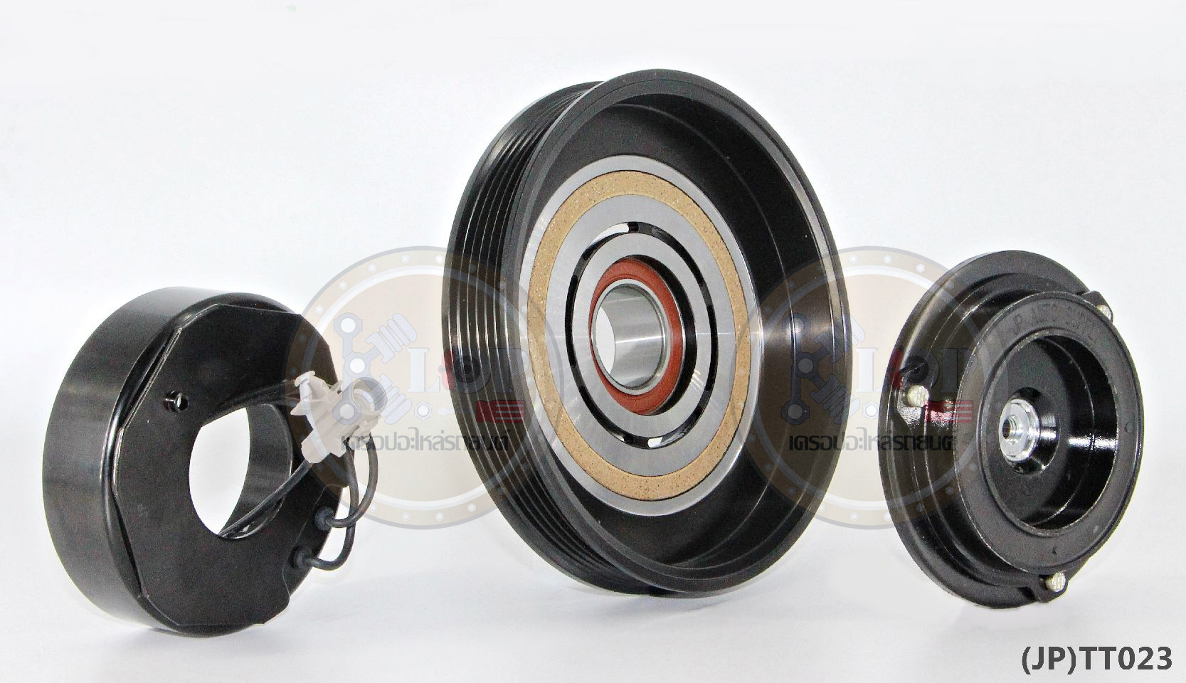 (JP)TT023-JP ชุดหน้าคลัทช์(Vinn) Toyota ST190-191 (ท้ายโด่ง) (ญี่ปุ่น) 155mm. 5PK 12V.