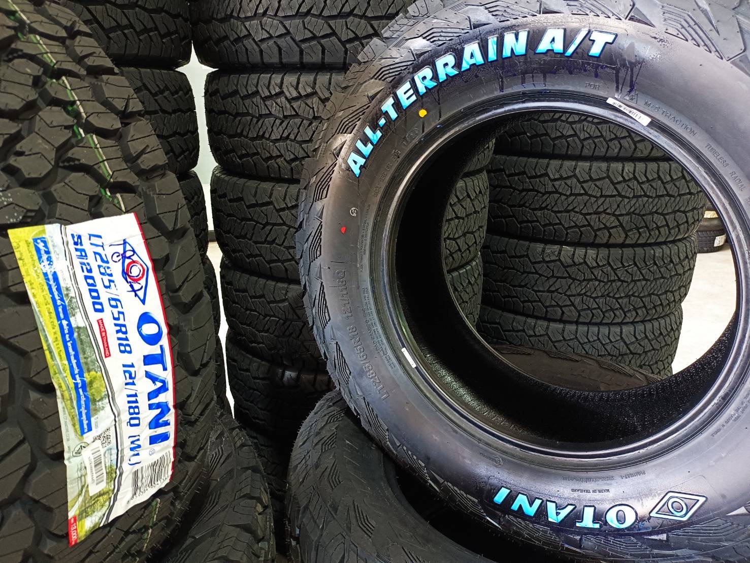 OTANI SA2000 285/65R18 ยางตัวหนังสือขาว ปี24 ราคาพิเศษ