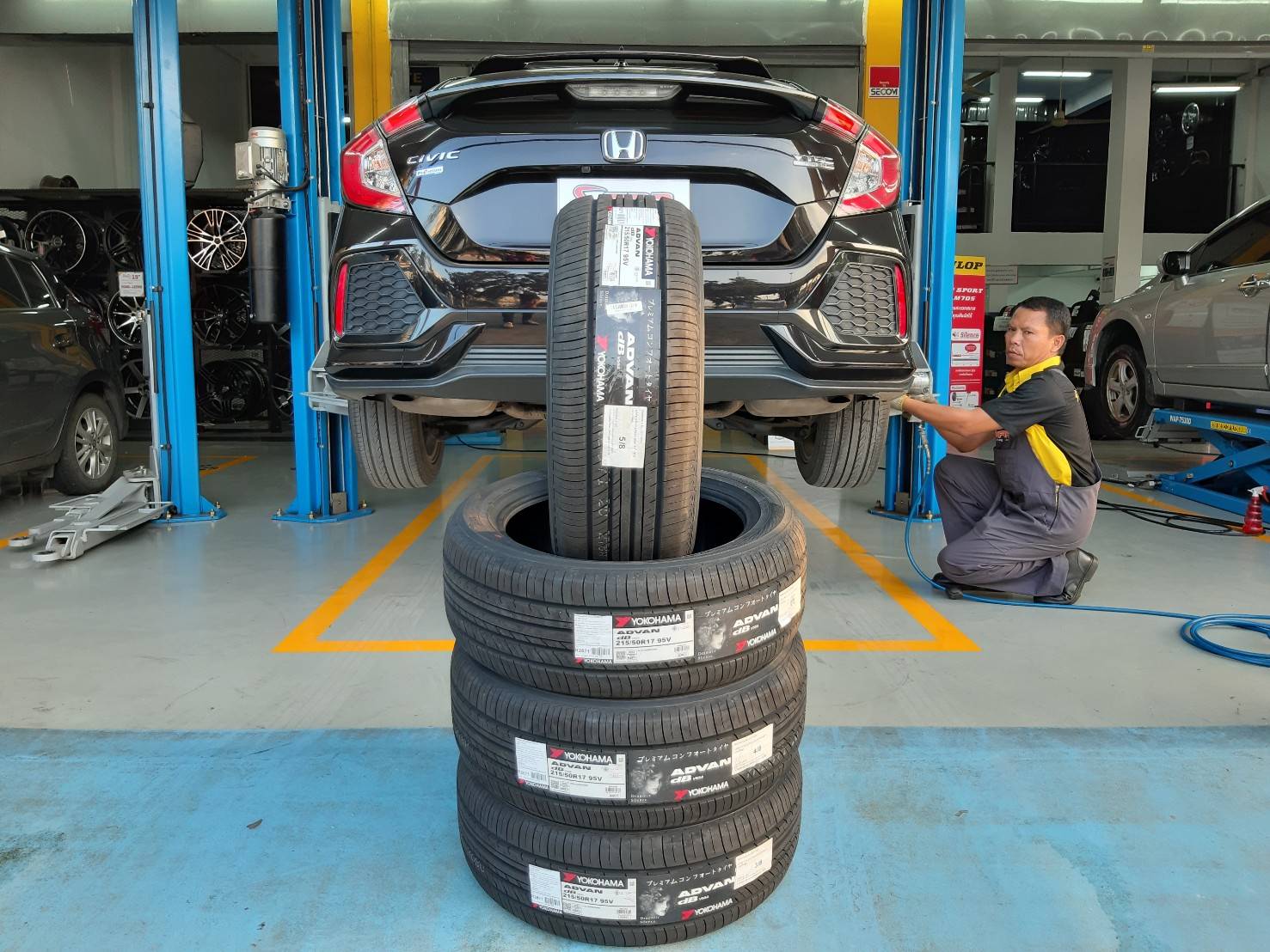 YOKOHAMA ADVAN dB V552 215/50R17 ยางญี่ปุ่น ปี19