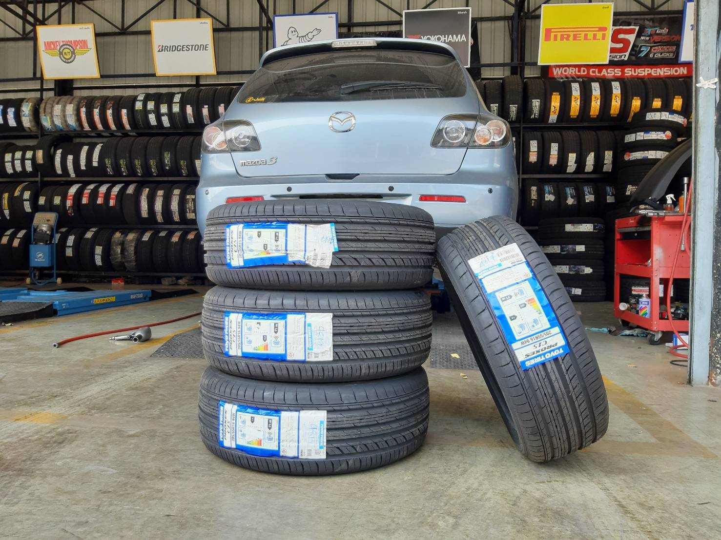 TOYO PROXES C1S 205/55R16 ยางใหม่ ลดราคาพิเศษ