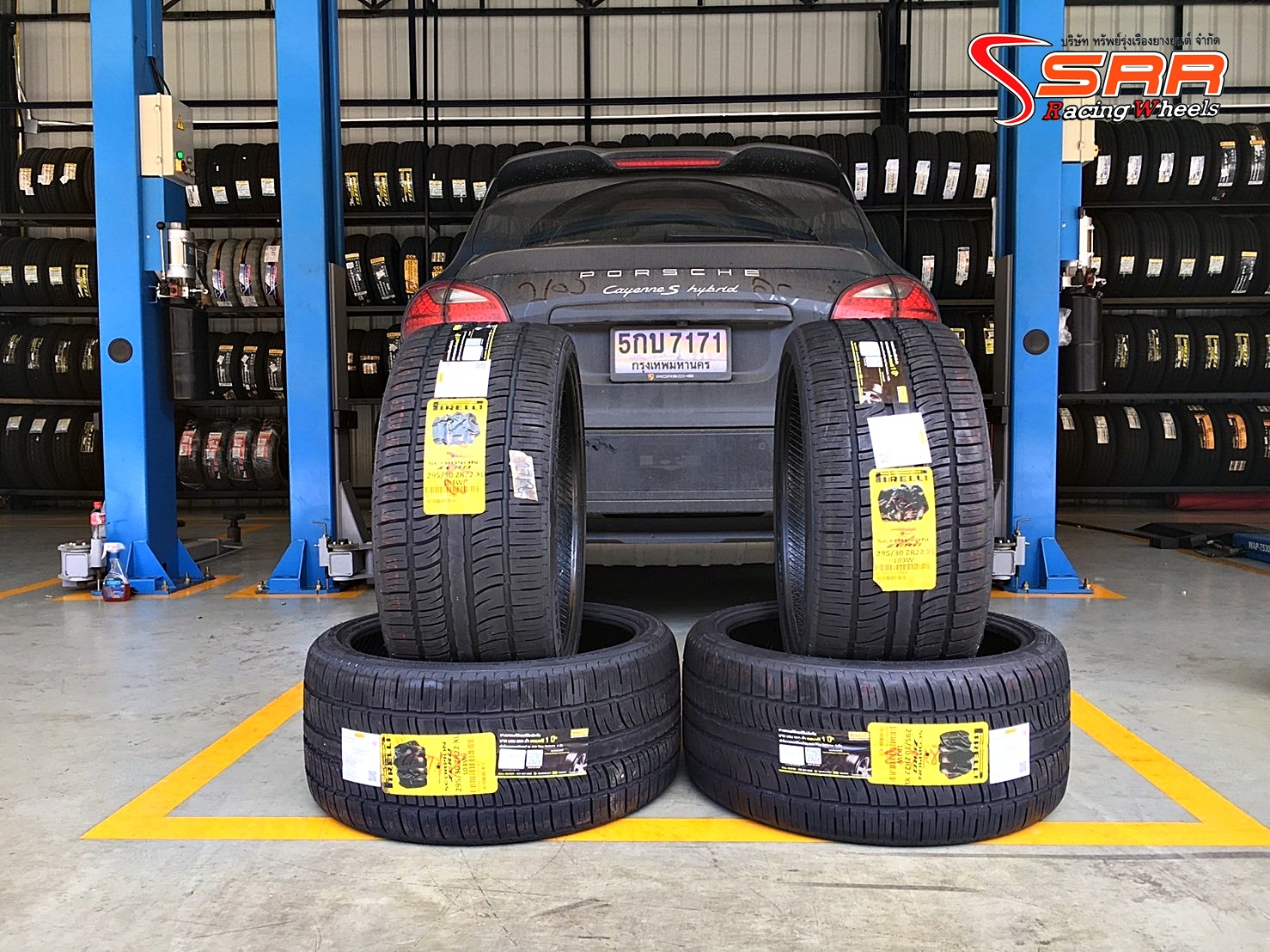 PIRELLI SCORPION ZERO 295/30ZR22 สำหรับใส่รถ Porsche Cayenne