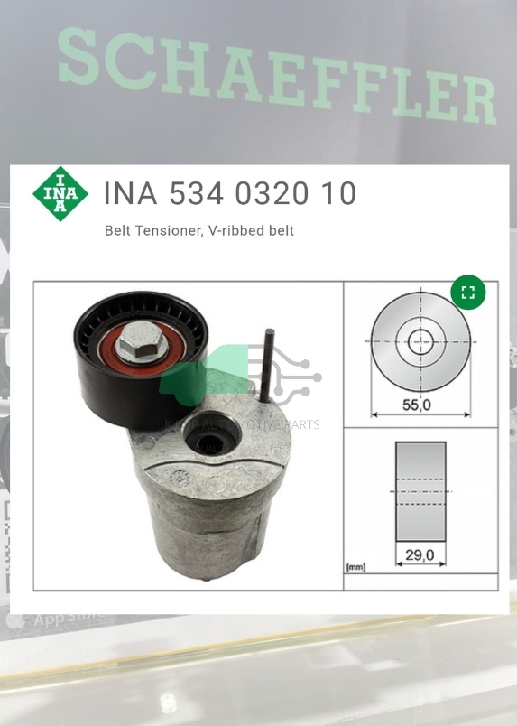 ชุดตั้งสายพาน(INA) : BMW N47 N57 E90 F10 F02 E84 E70 E71