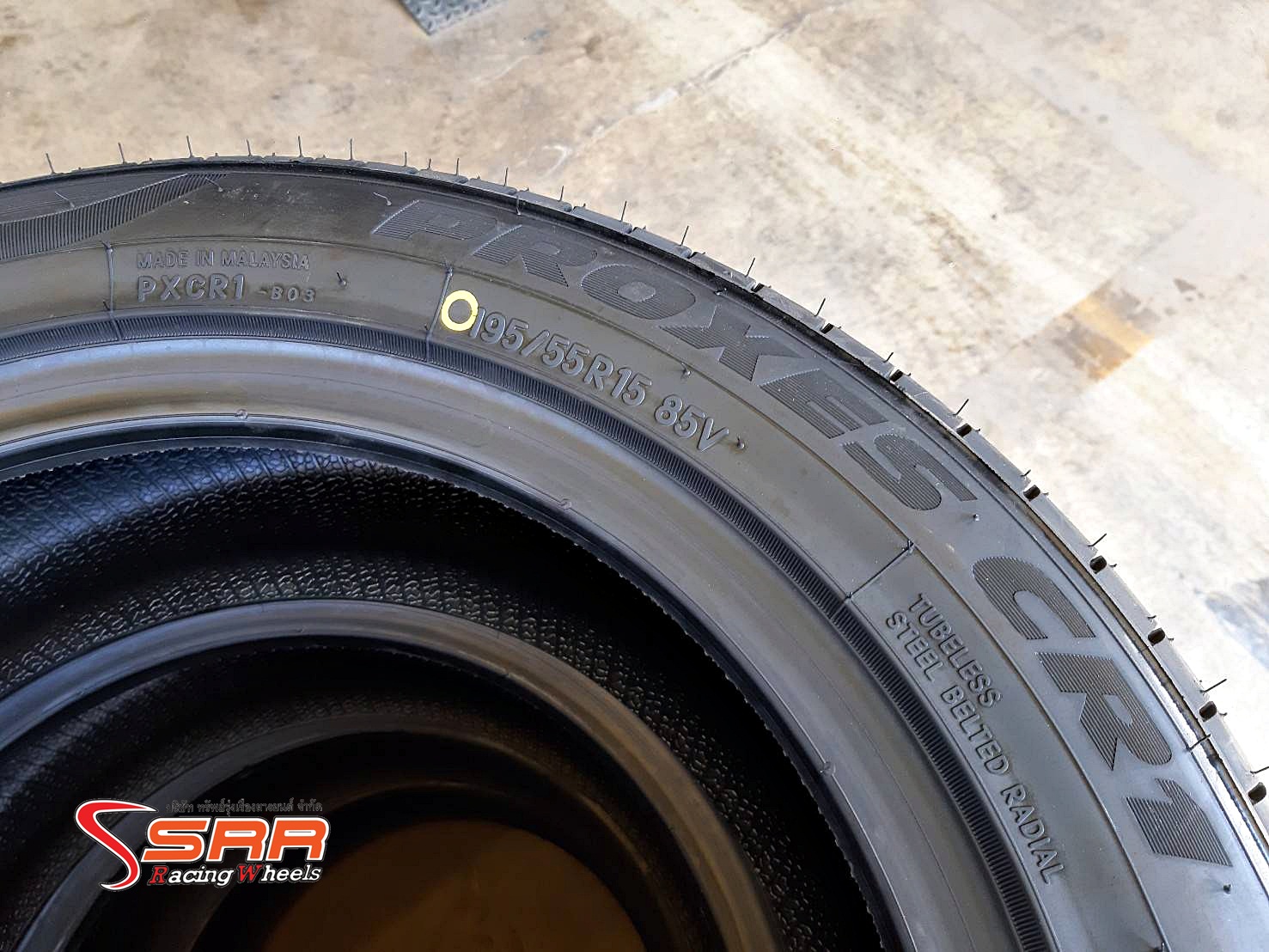 TOYO PROXES CR1 195/55R15 ยางใหม่ปี2020 ลดราคาพิเศษ