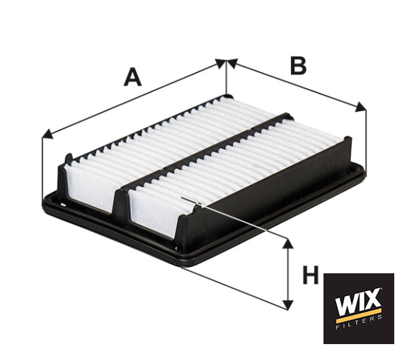 WA9928 กรองอากาศ WIX รุ่น : Honda CRV1213 ซีอาร์วี 2.0 ปี12