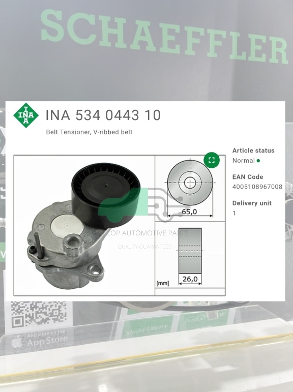 ชุดตั้งสายพาน(INA) : BENZ OM651 W204 W212 C218 W221