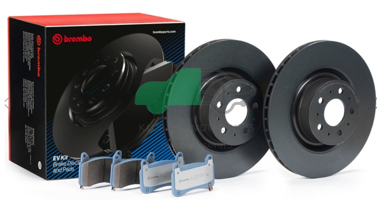 KT08 003 หน้า BEYOND EV KIT (ยี่ห้อ BREMBO) รุ่น Tesla Model Y EV, EV AWD EV Kit 2021 (จาน เบรก+ผ้าเบรก)