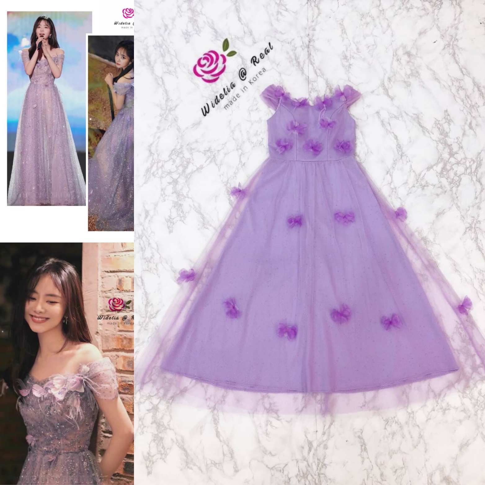Korea Maxi dress แม็กซี่เดรสตัวยาวแสนสวย ตัวนี้เจ้าหญิงมากแม่ เนื้อผ้ามีวิ้งๆด้วยน๊า