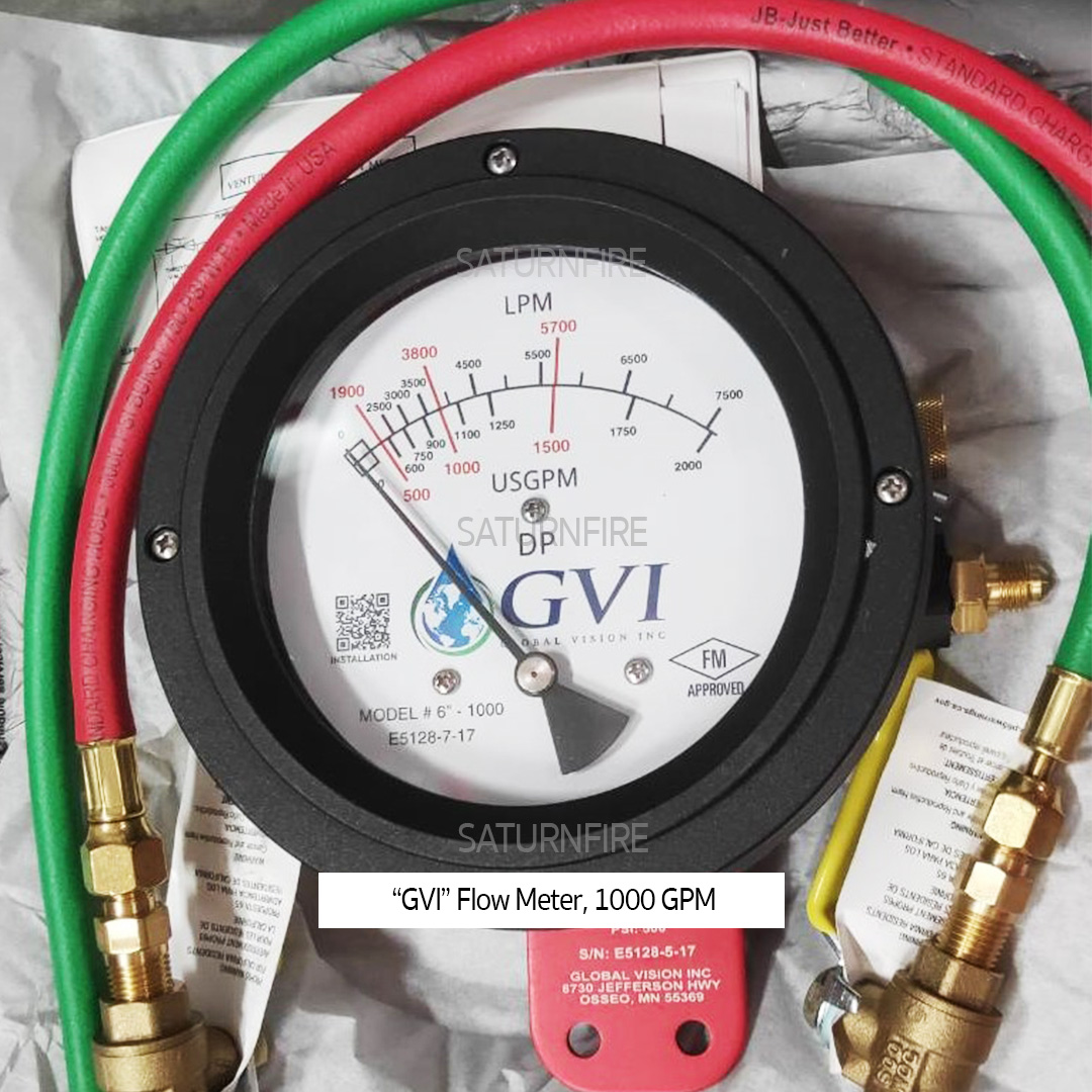 GVI Fire Pump Flow Meter, FM Approved