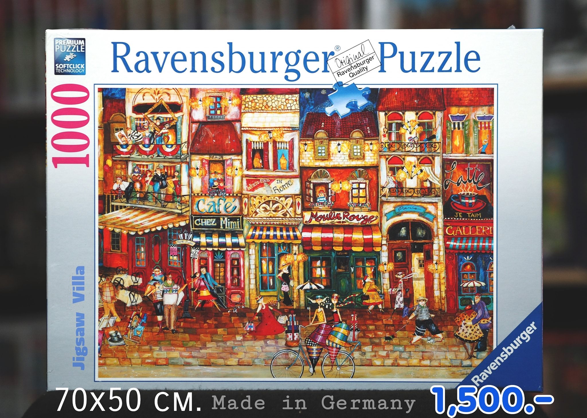 Ravensburger - Streets of France by Jennifer Garant 1000 pcs.