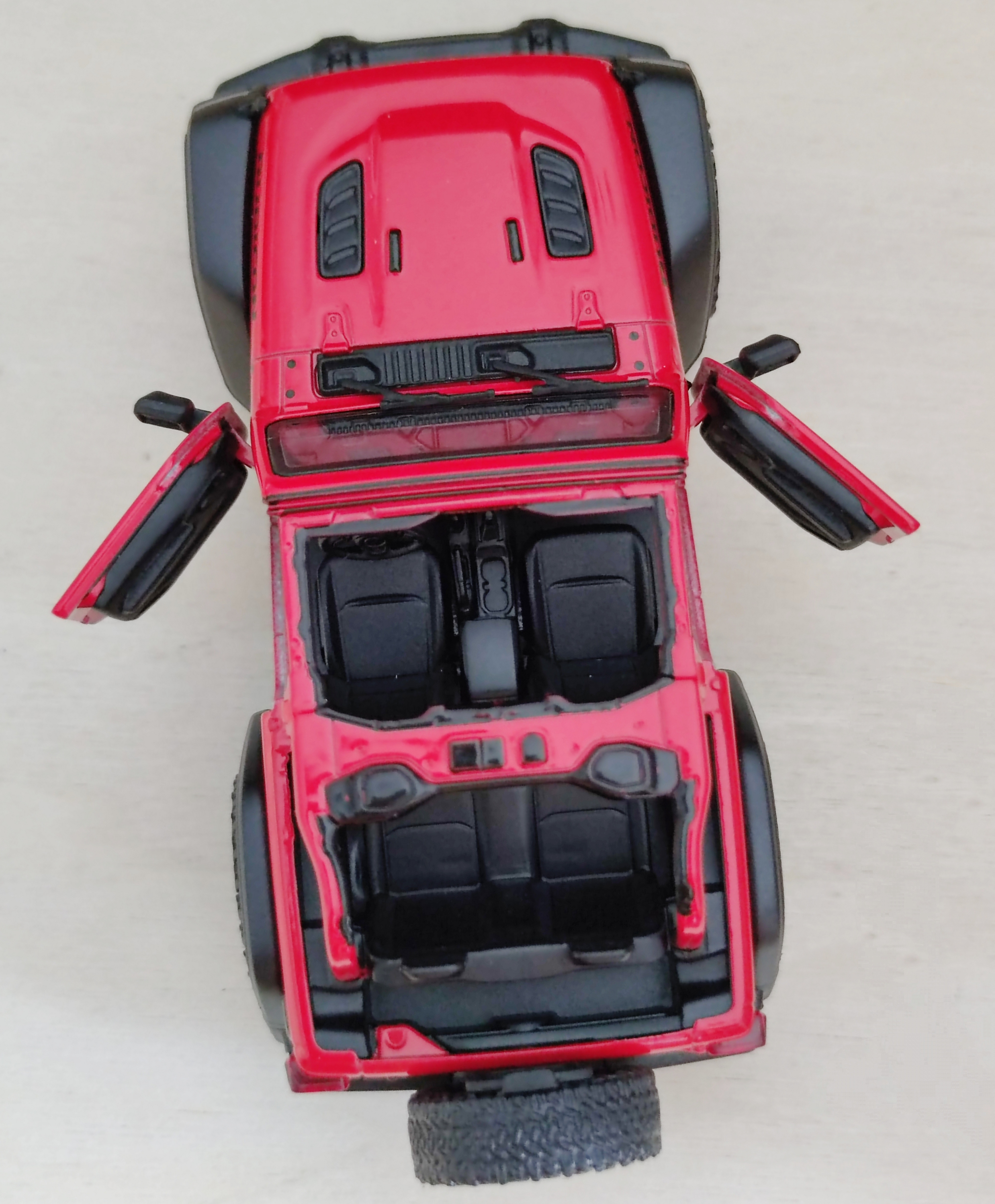 2018 Jeep wrangler โมเดลรถเหล็ก รถจี๊ป (ปลีก-ส่ง)