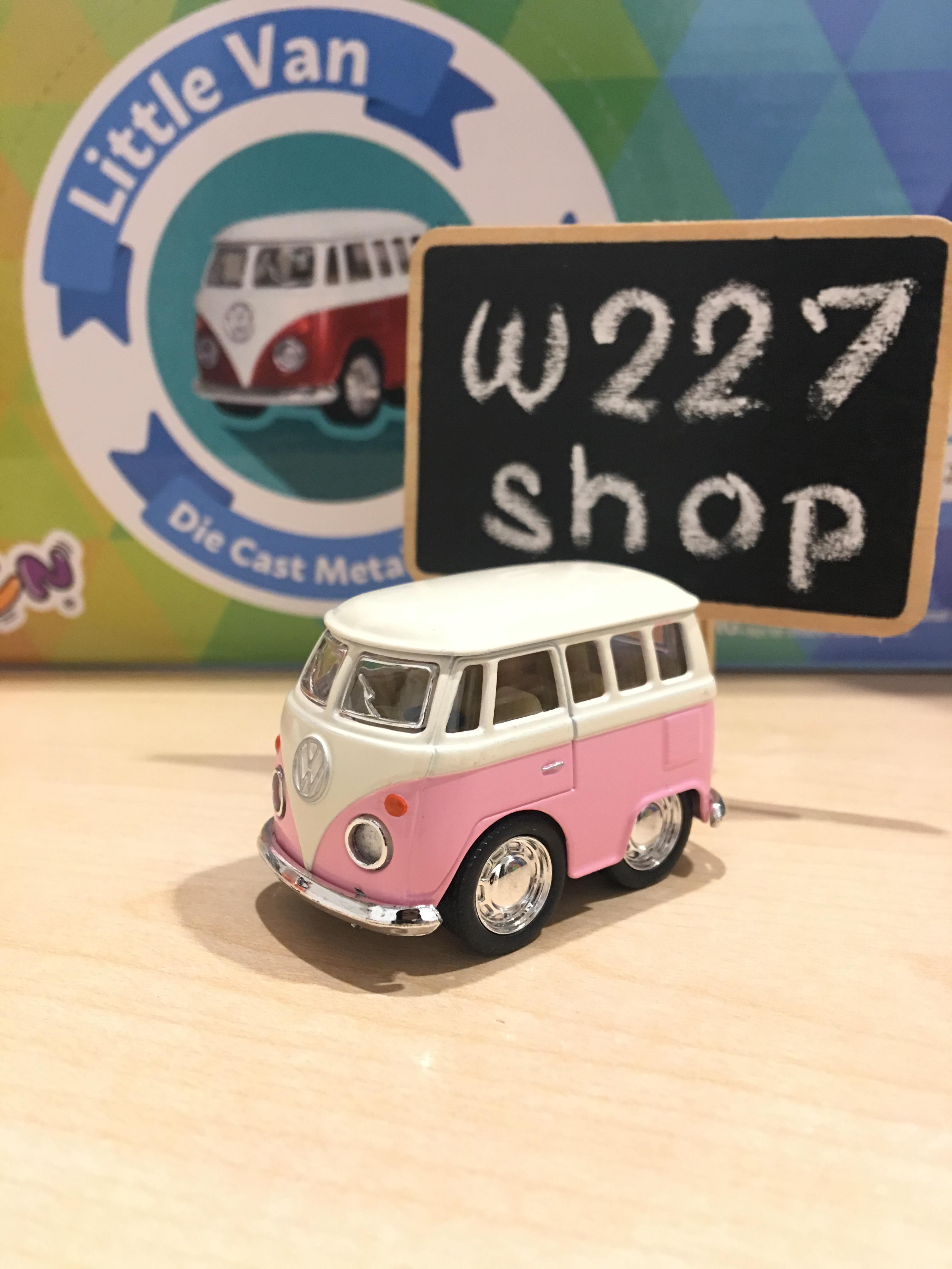 โมเดลรถเหล็ก โฟล์คตู้ Little Van ขนาด 2 นิ้ว กดลาน (ปลีก-ส่ง)