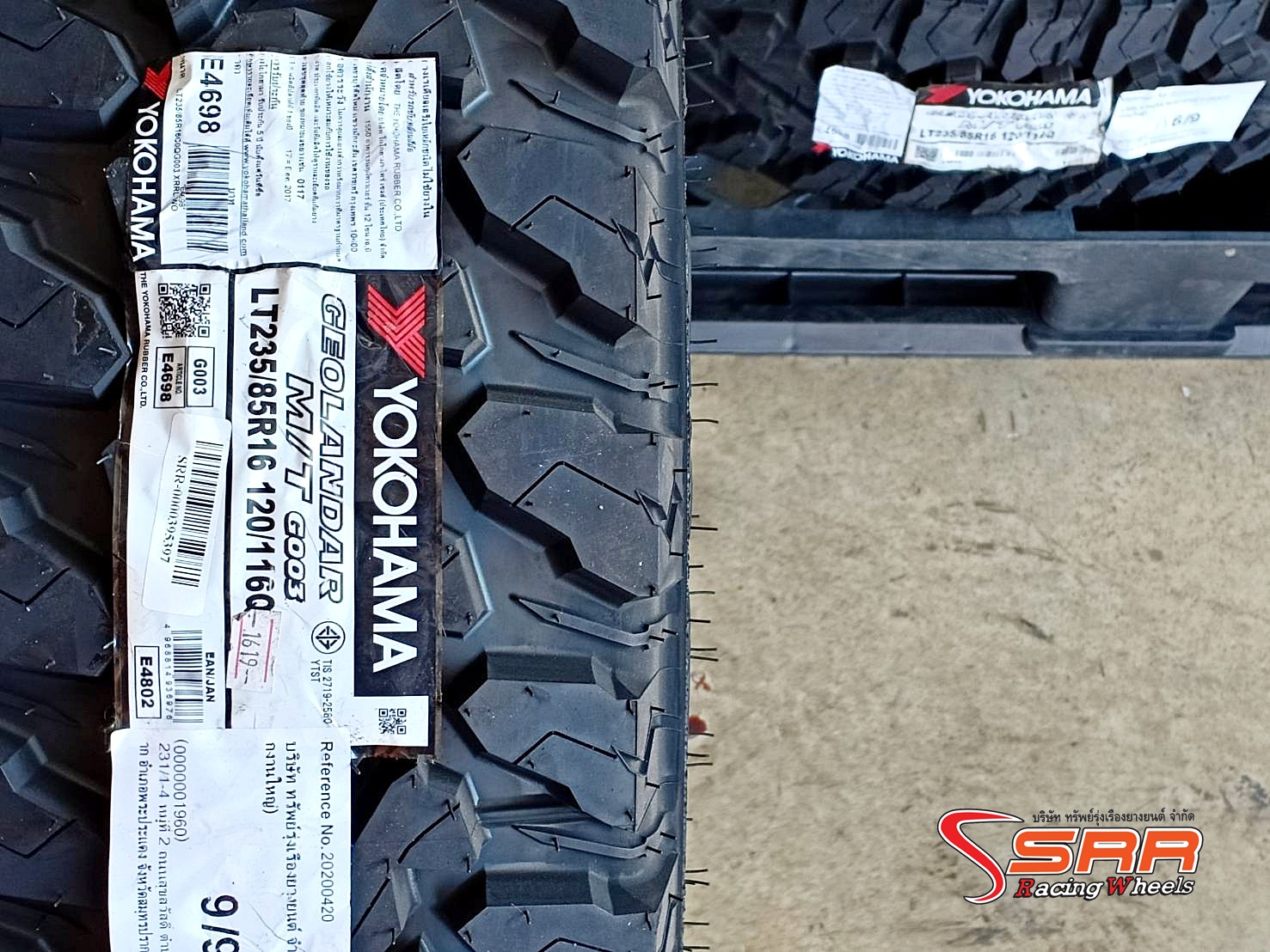 YOKOHAMA GEOLANDAR M/T G003 235/85R16 ยางญี่ปุ่น ดอกมัด ราคาพิเศษ