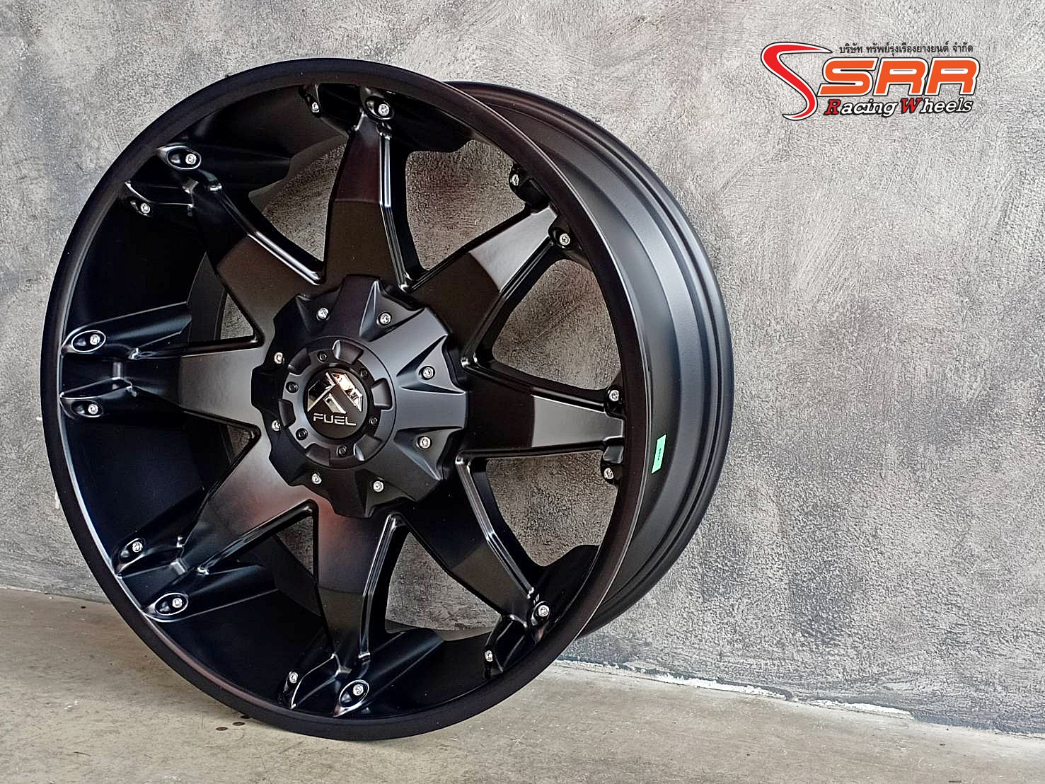 FUEL OCTANE D509 ขอบ20 ET-12 6x139.7/6x135 MATTE BLACK