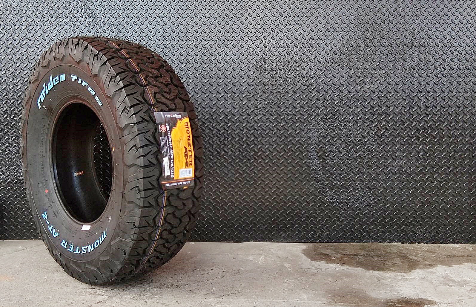 RAIDEN MONSTER AT-2 285/75R16 ยางออลเทอร์เรน ปี19 ราคาพิเศษ