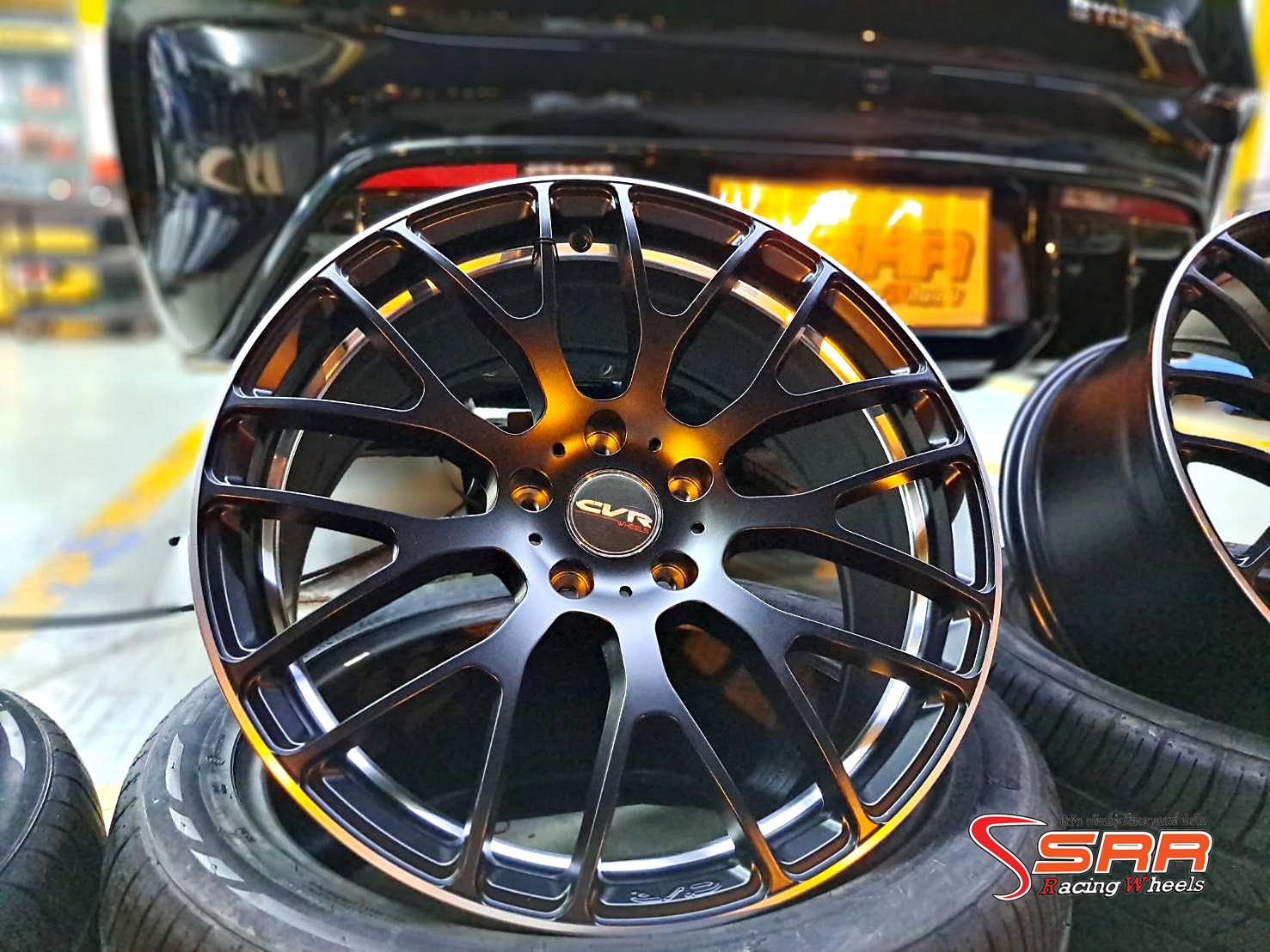 CVR K.speed ขอบ19 หน้า8.5 หลัง9.5 5x120 สำหรับใส่รถBMW และ BYD