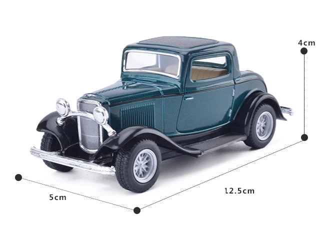 1932 Ford 3-Window Coupe โมเดลรถเหล็ก (ปลีก-ส่ง)
