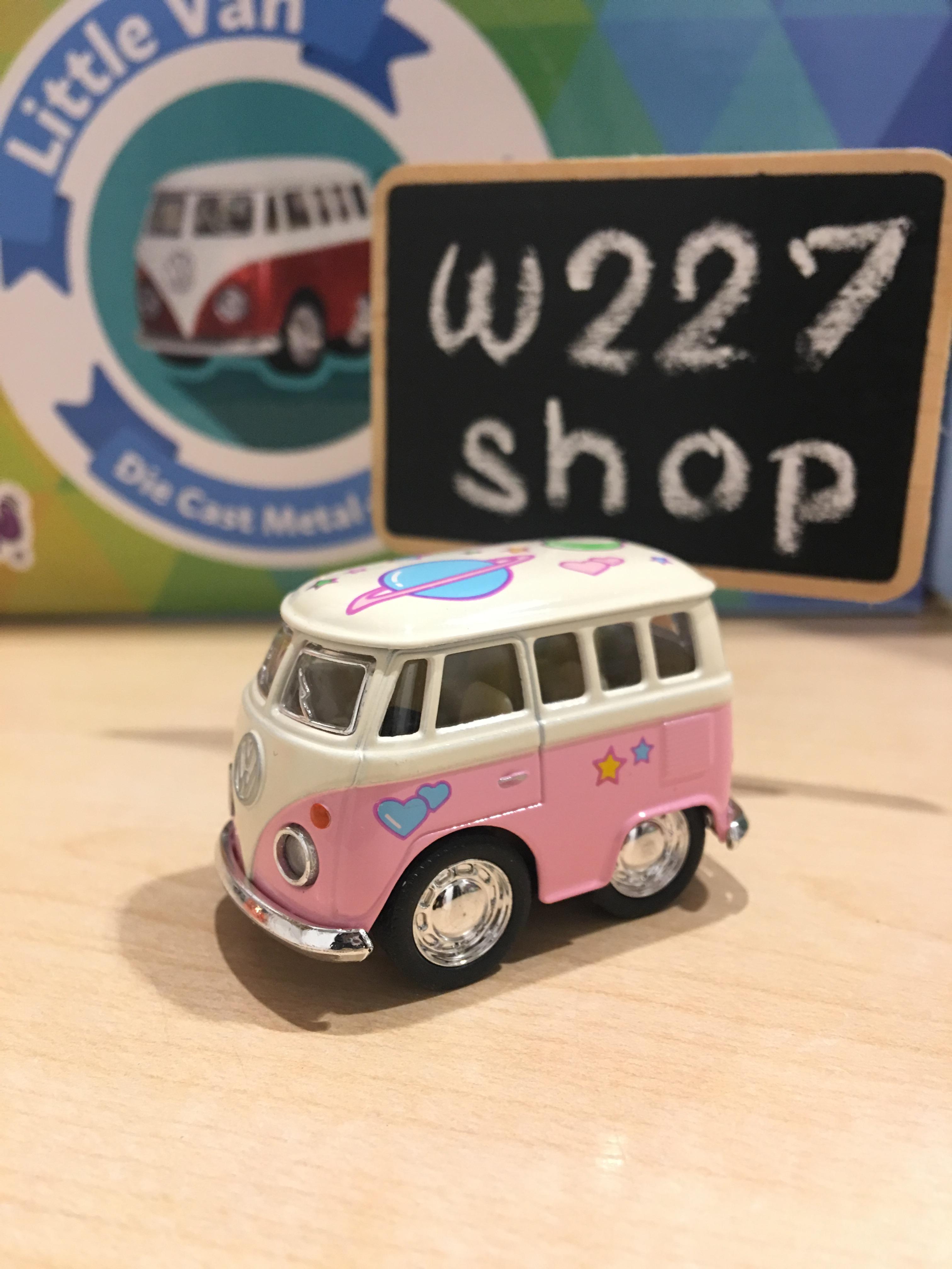 โมเดลรถเหล็ก โฟล์คตู้ Little Van ขนาด 2 นิ้ว กดลาน (ปลีก-ส่ง)