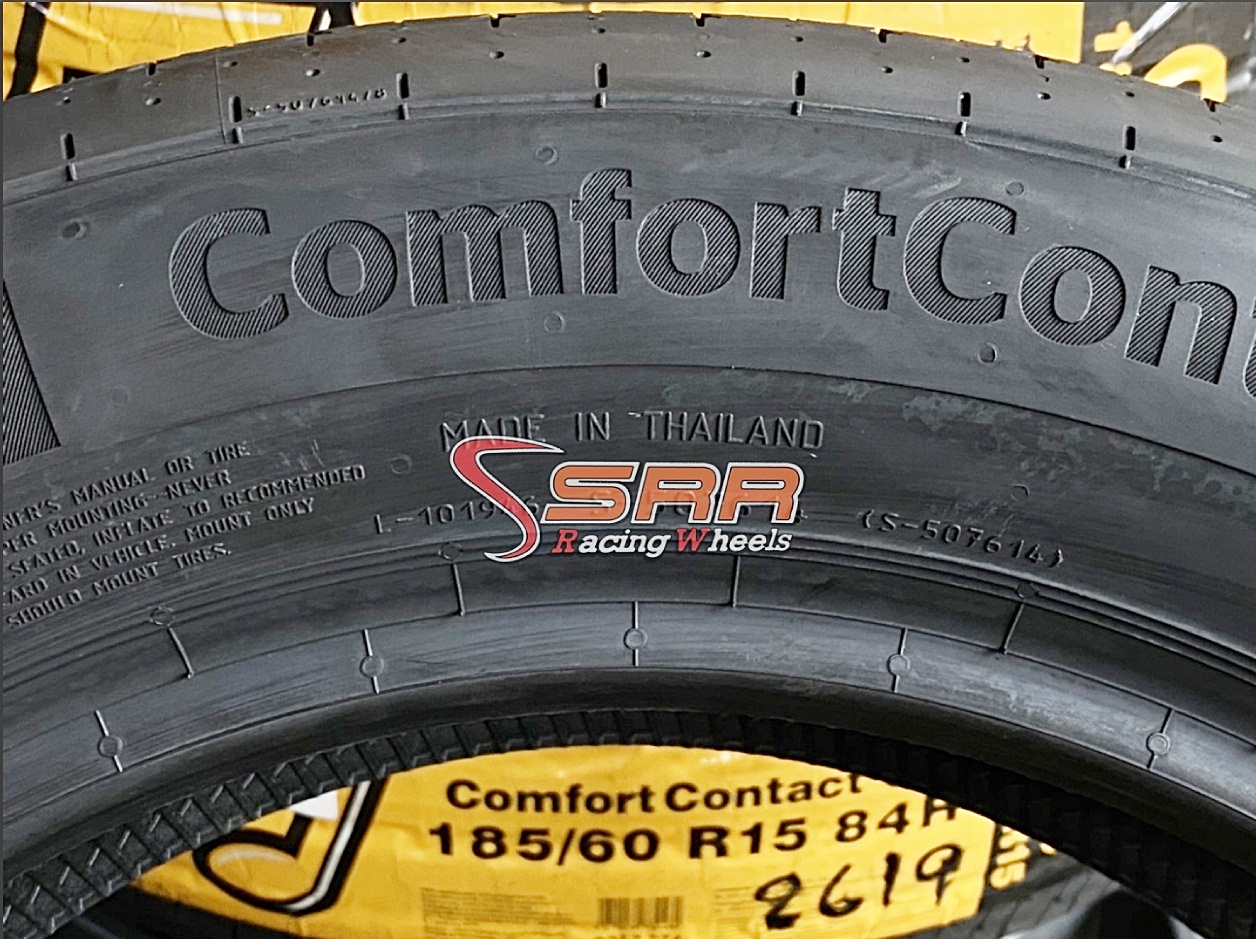 CONTINENTAL ComfortContact CC6 185/60R15 ราคาพิเศษ ชุดละ 5,000฿