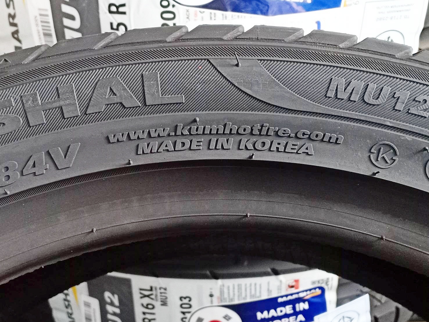 MARSHAL MU12 195/45R16 ยางเกาหลี ลดราคาพิเศษ