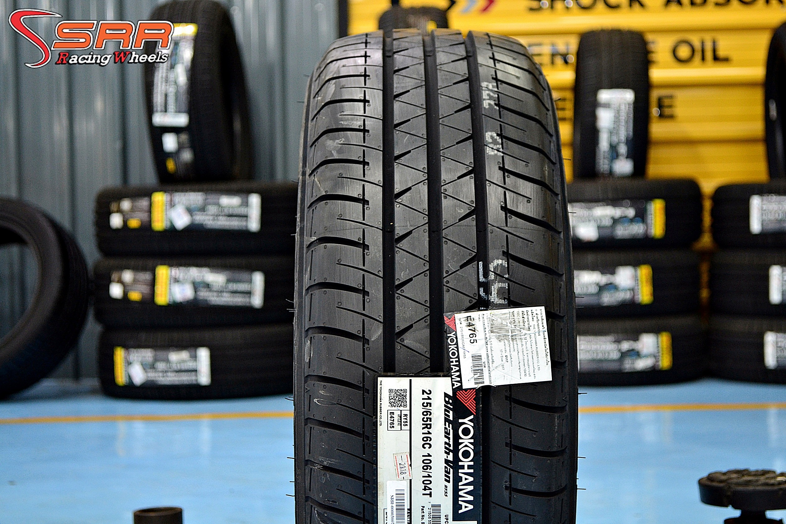 YOKOHAMA BluEarth-VAN RY55 215/65R16 ยางสำหรับรถตู้และรถปิคอัพ