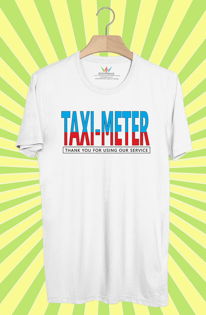BP361 เสื้อยืด TAXI-METER #3