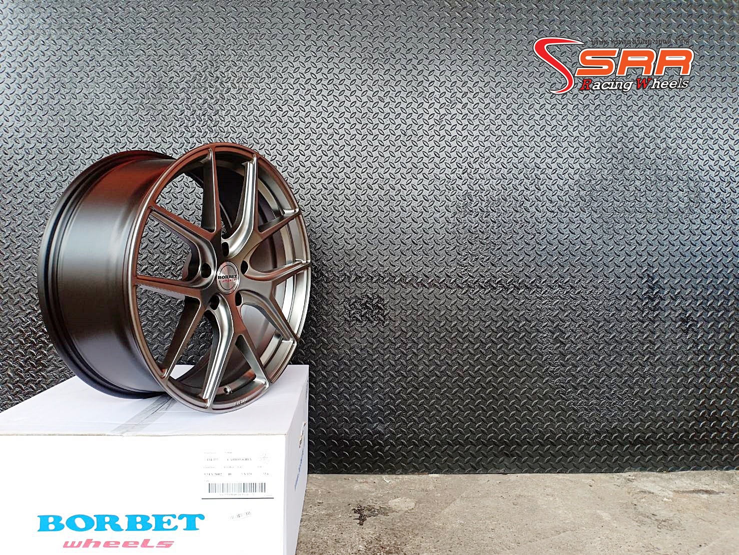 BORBET Y ล้อแท้ ขอบ20 5x120 CARBON GREY สำหรับใส่รถ BMW