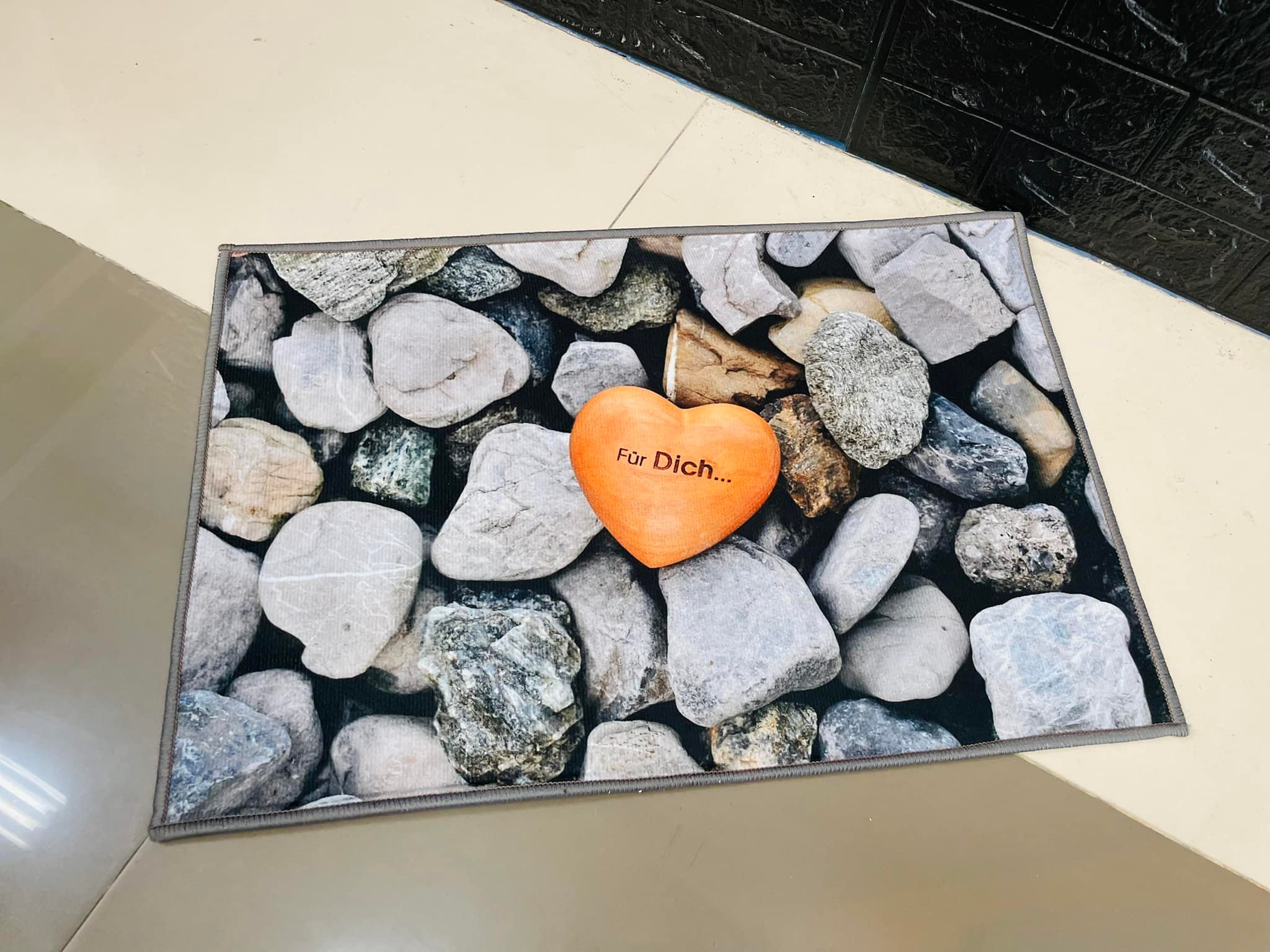 พรมเช็ดเท้า 3D ขนาด 40*60cm (10ผืน)