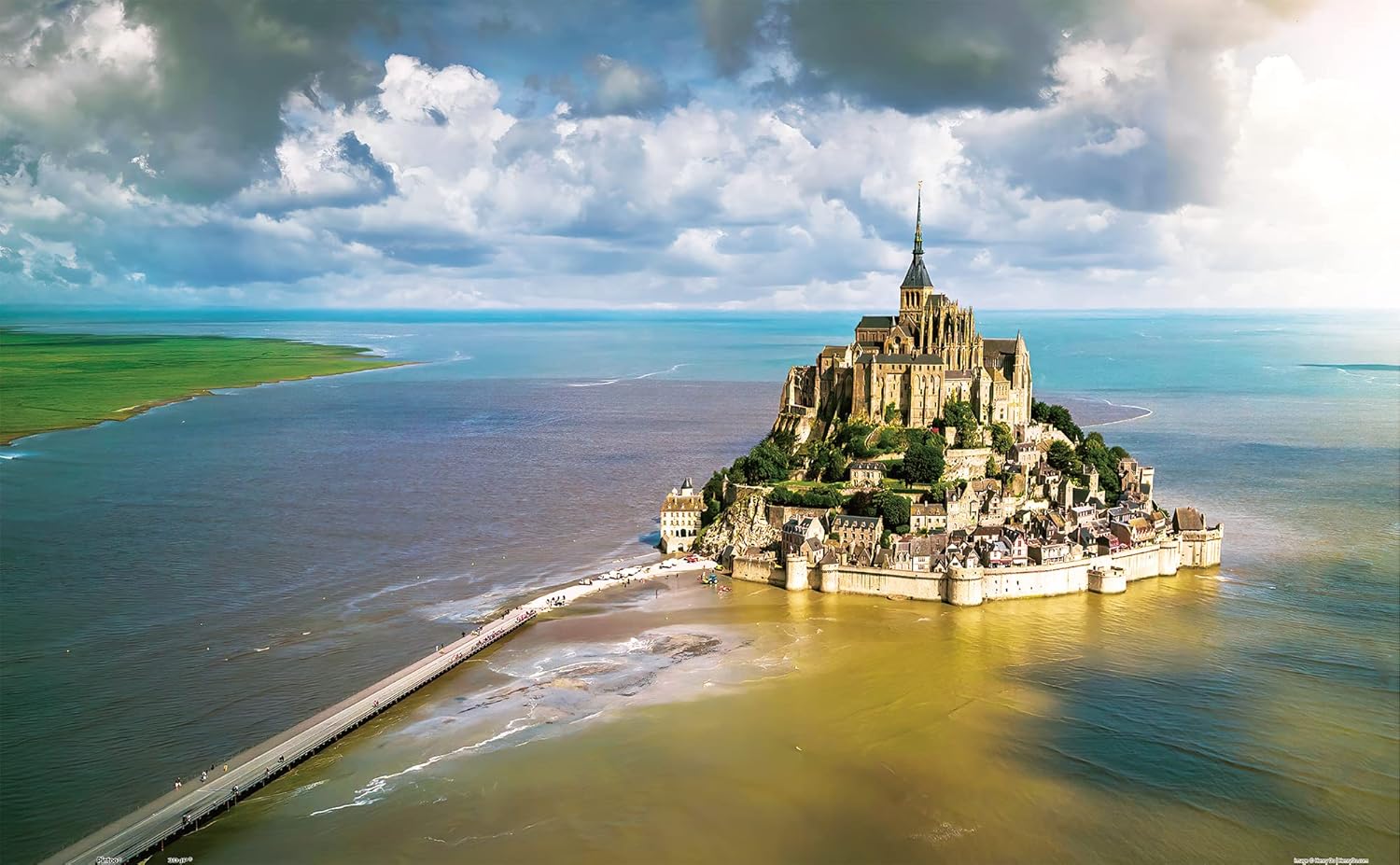 Pintoo - Mont Saint Michel Island, France / Henry Do 1000 pcs.