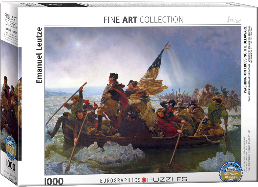 Eurographics - Washington Crossing The Delaware by Emanuel Leutze (Non-Pattern) 1000 pcs.
