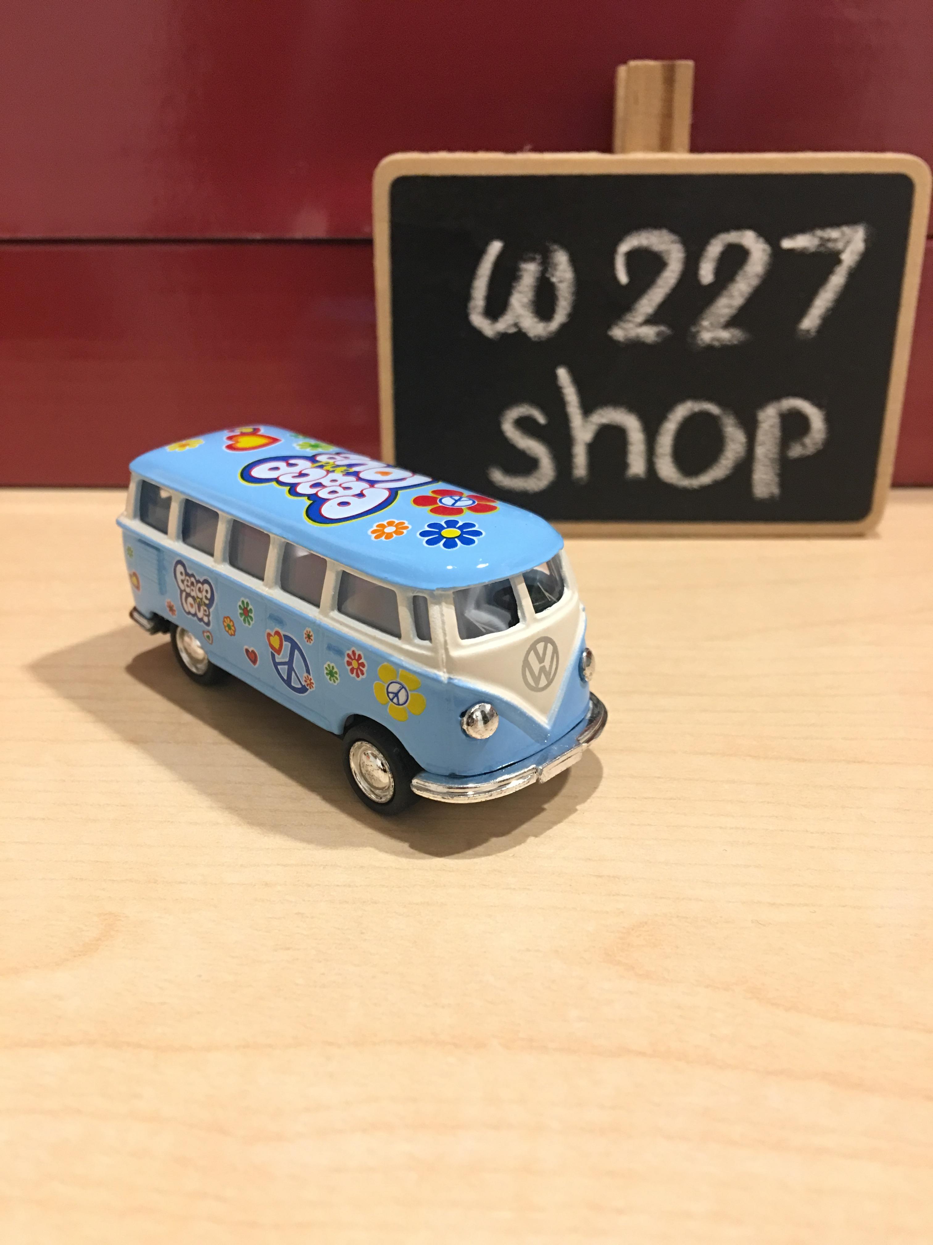 โมเดลรถเหล็ก โฟล์คตู้ 1962 Volkswagen Classical Bus scale 1:64 ขนาด 2.5 นิ้ว กดลาน (ปลีก-ส่ง)