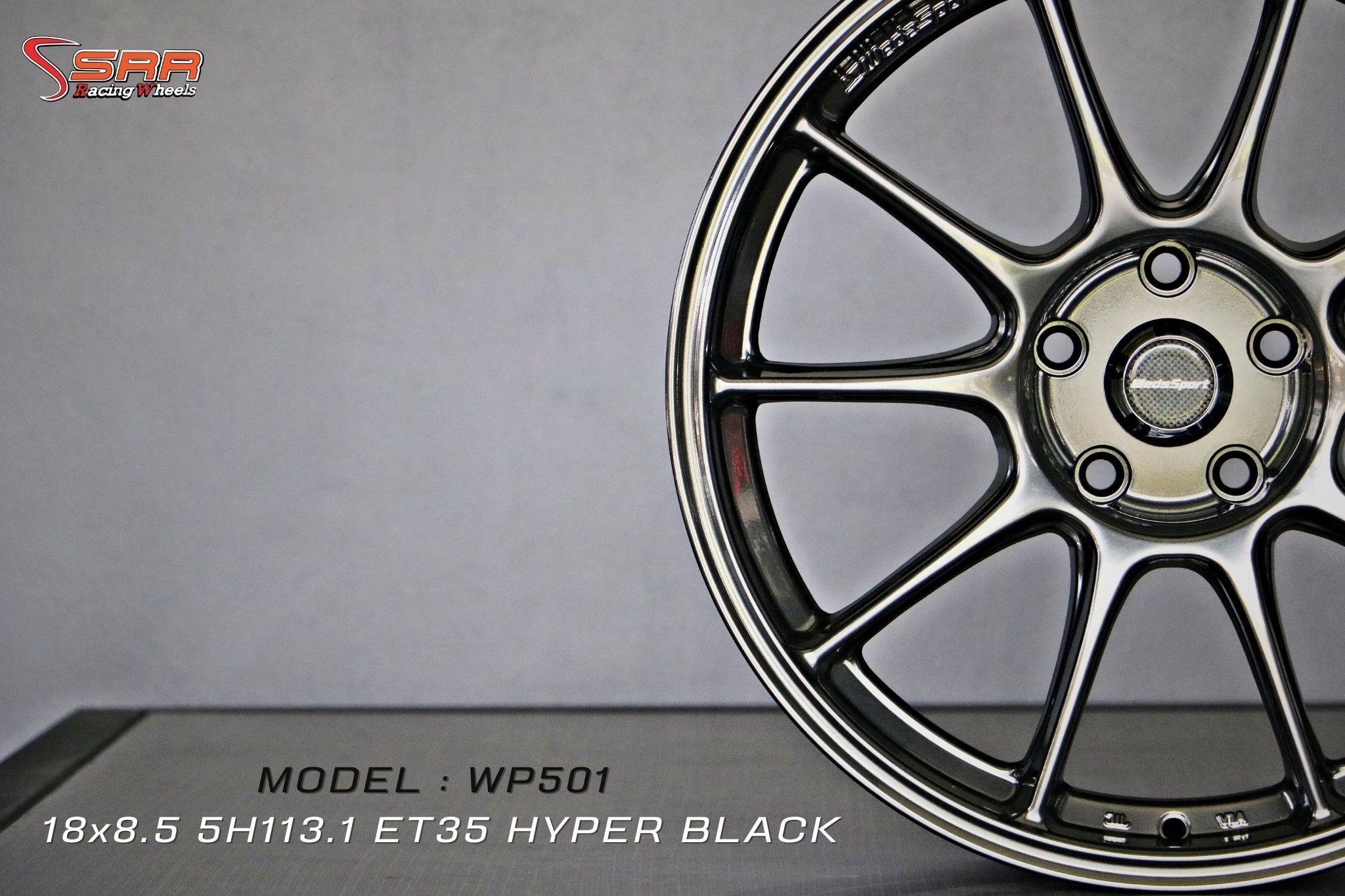 TC105X WP501 ขอบ18 5x113.1 ET35 HYPER BLACK ราคาพิเศษ