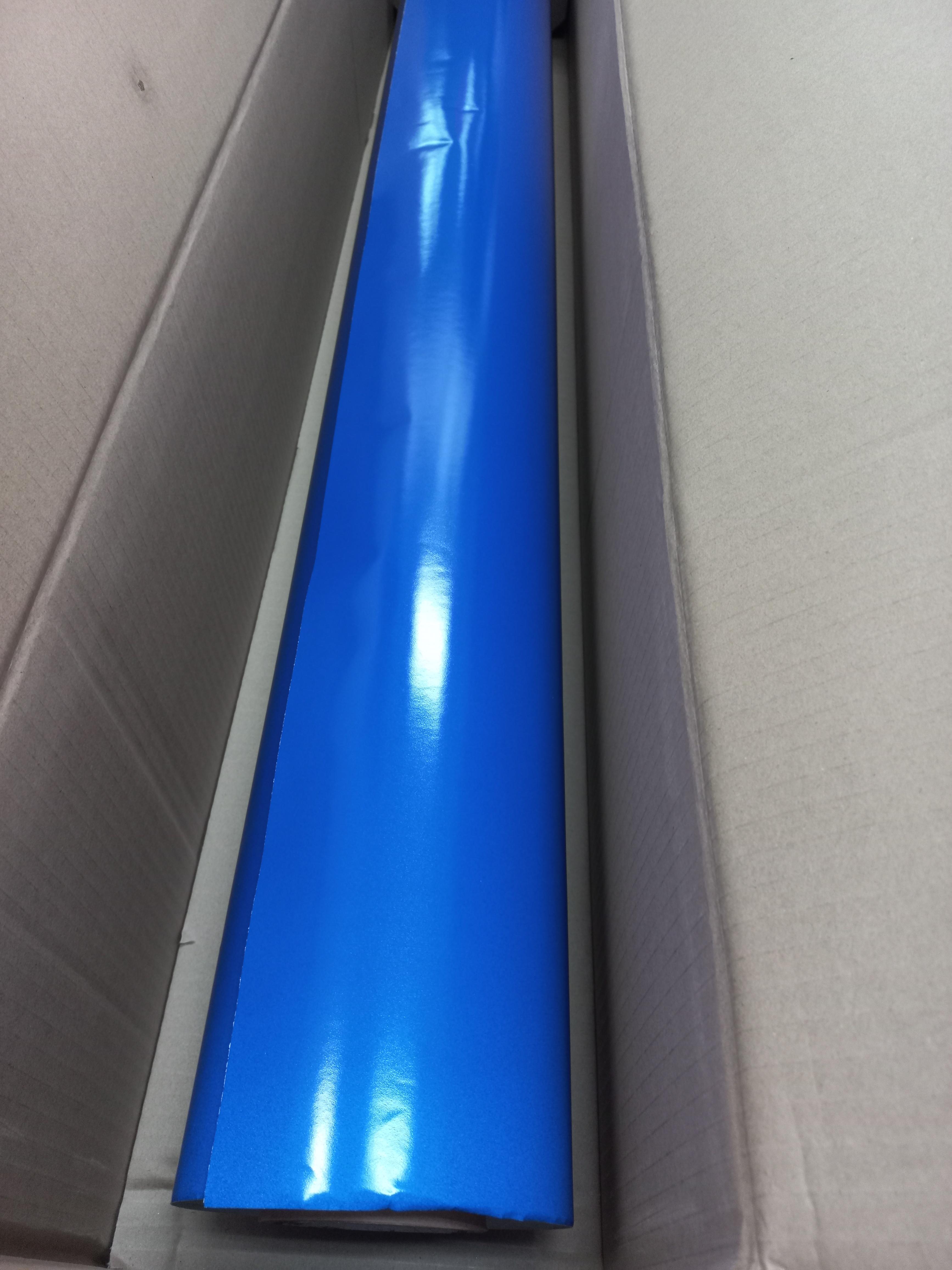 สติ๊กเกอร์สะท้อนแสง 3M แท้ 610C-15 สีน้ำเงิน Commercial GRADE 610 Series งานจราจร
