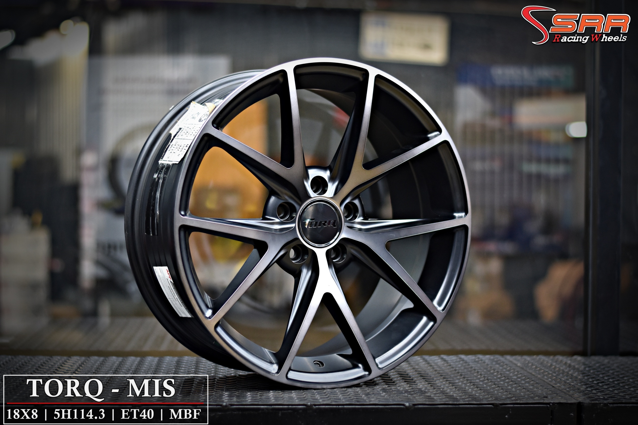 MIS TORQ ขอบ18 5H114.3 ET35 MBF ราคาพิเศษ