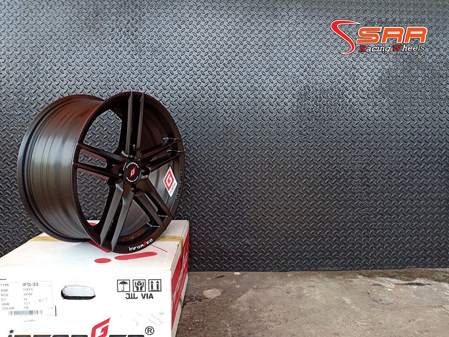 INFORGED IFG-33 ขอบ17 ET+42 4x100 FB