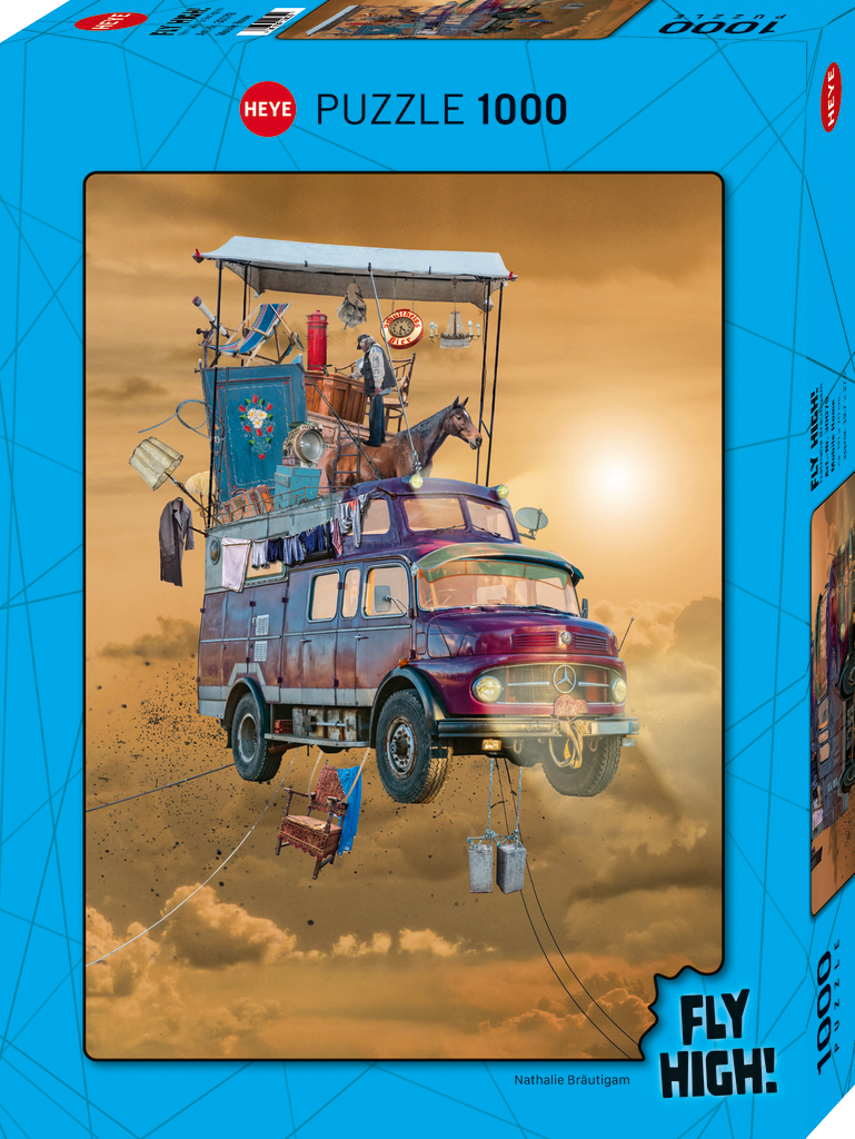 HEYE - FLY HIGH! : Mobile Home by Nathalie Brautigam 1000 pcs.