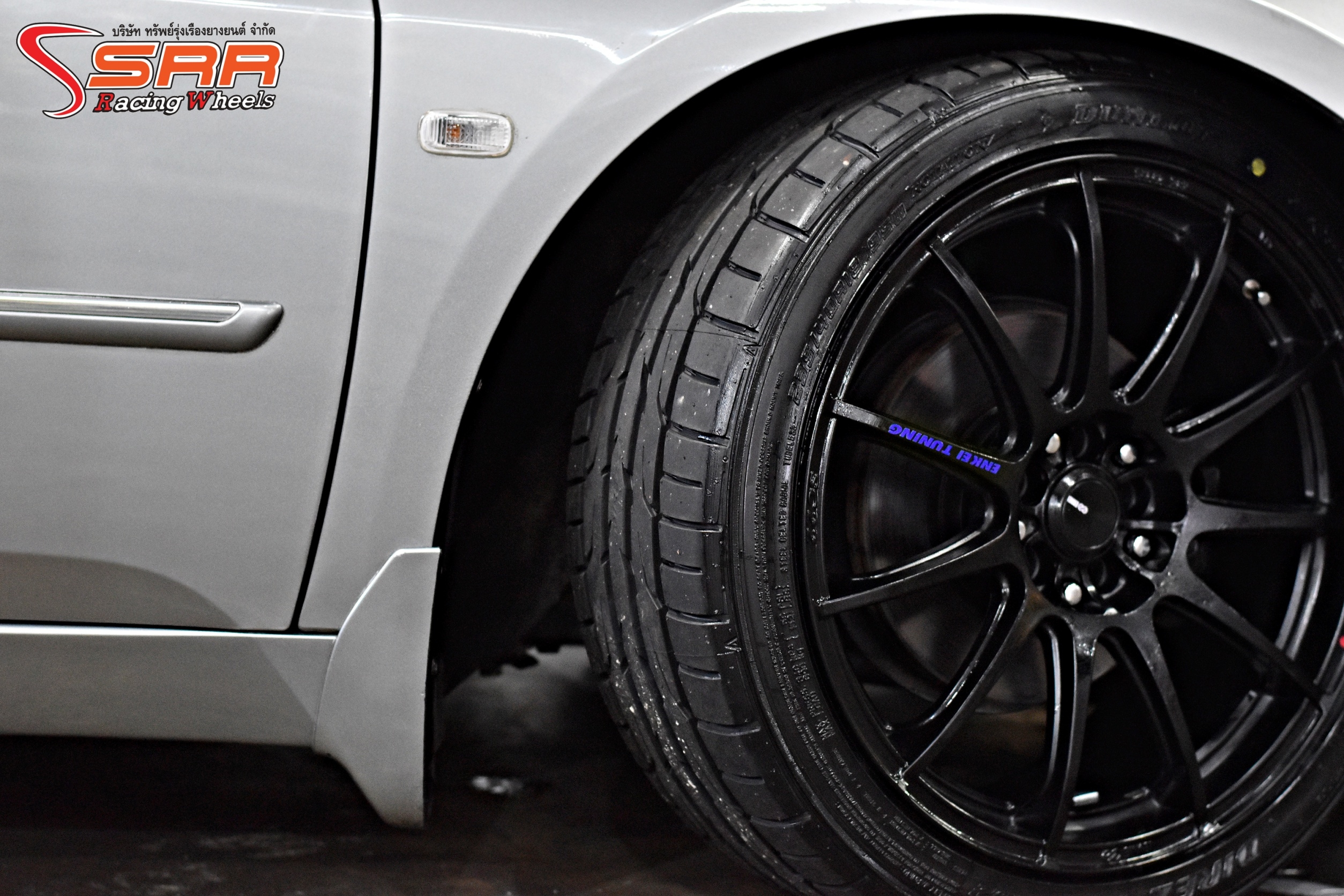 ENKEI TUNING SC22 ขอบ18 ET+40 10H100-114.3 DBK2K