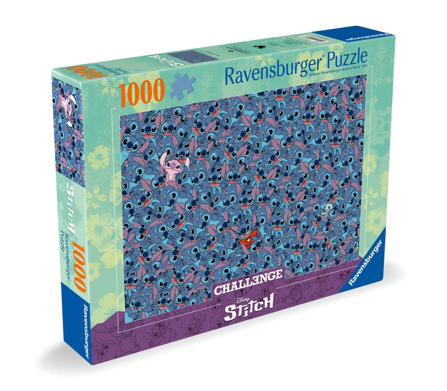 Ravensburger - Challenge Puzzle : Disney : Stitch 1000 pcs.