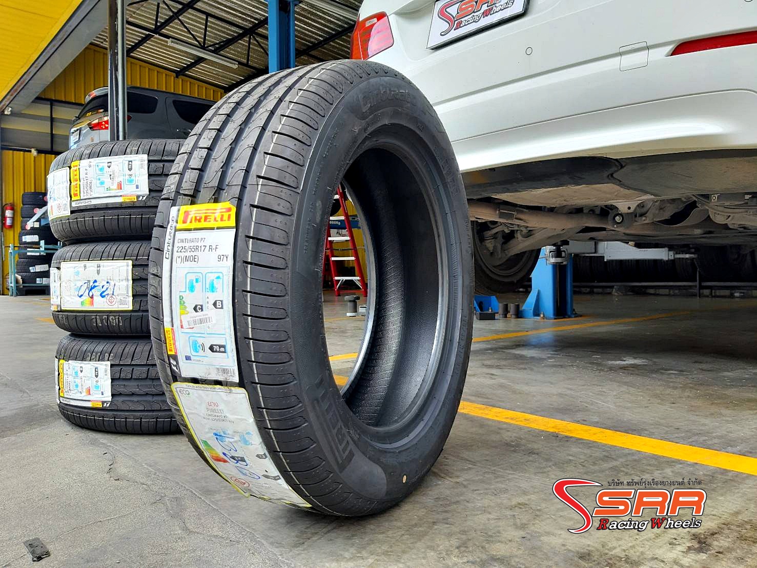 PIRELLI CINTURATO P7 (MOE) R-F 225/55R17 ยางรันแฟลต ลดราคาพิเศษ