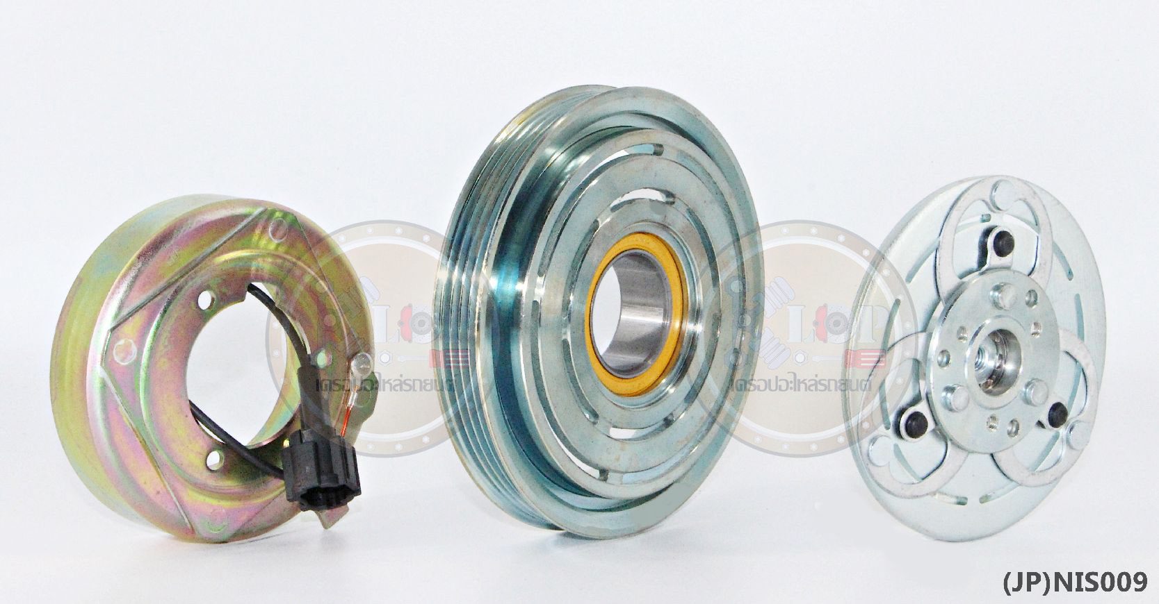 (JP)NIS009-JP ชุดหน้าคลัทช์(Vinn) NISSAN SUNNY B14 ร่องตรง (ญี่ปุ่น) 140mm. 4PK 12V.