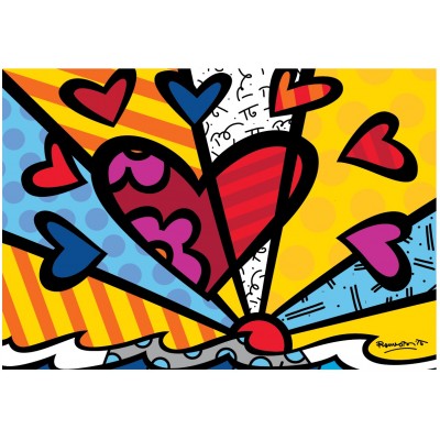 Bluebird Puzzle - New Day by Romero Britto 1000 pcs.