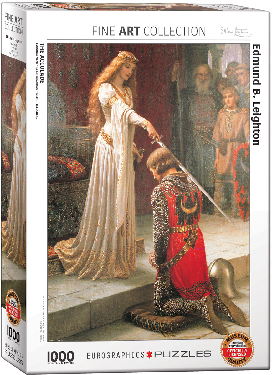 Eurographics - The Accolade by Edmund Blair Leighton (Non-Pattern) 1000 pcs.