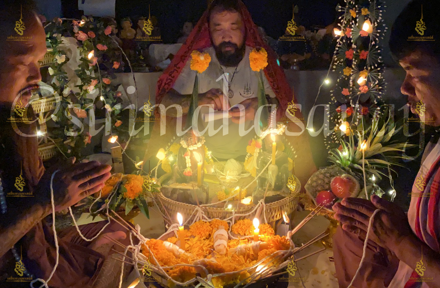 พิธี เสกหมู่รวมวิชา เขมร อิสลาม ธรรมบันลุ