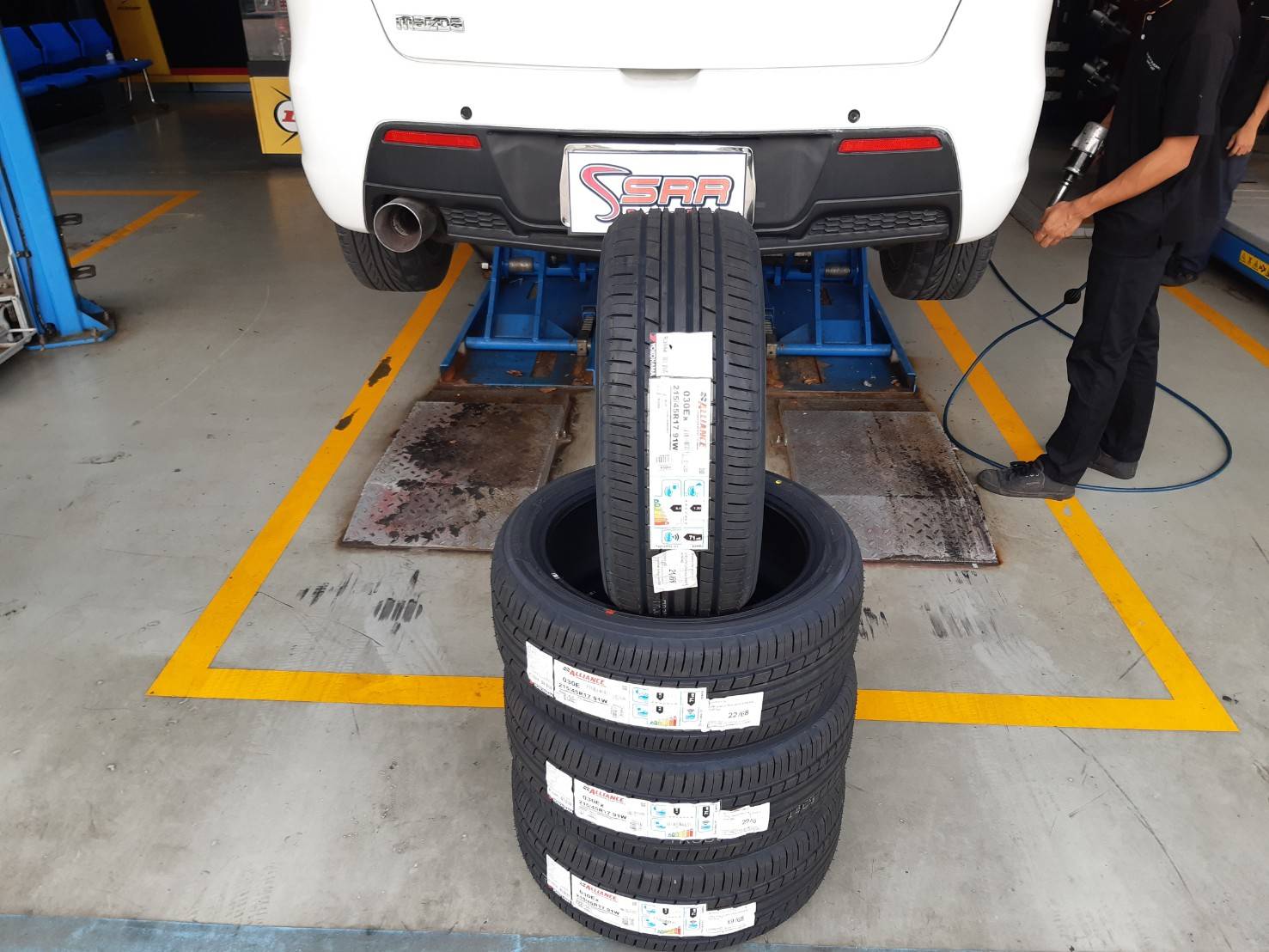 YOKOHAMA ALLIANCE 030Ex 215/45R17 ยางญี่ปุ่นปี20 ลดราคาพิเศษ