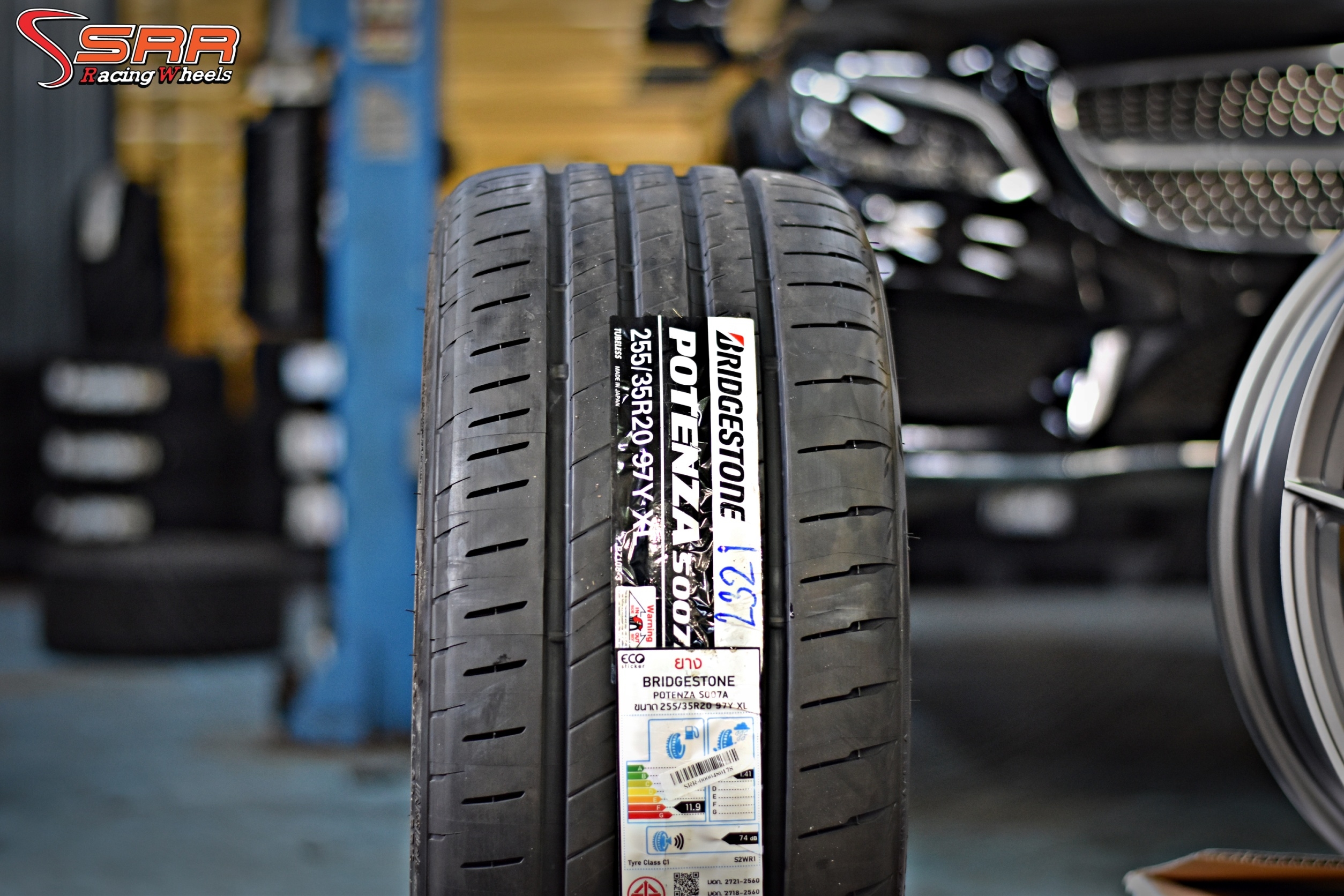 VAGE VF-04 ขอบ20 หน้า8.5 หลัง10 5H112/114.3 SMOKE GREY มีจำหน่ายที่ร้านSRR