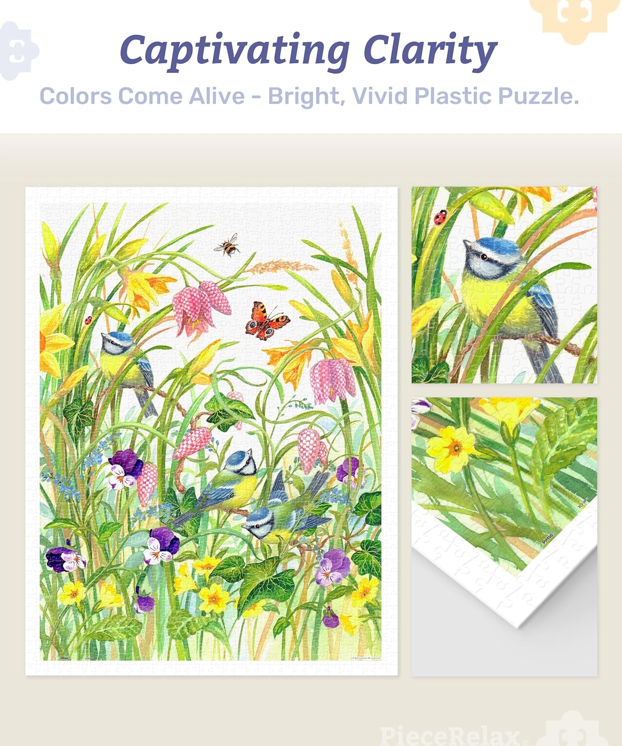 Pintoo - Gentle Spring Breeze by Claire Comerford 1200 pcs.