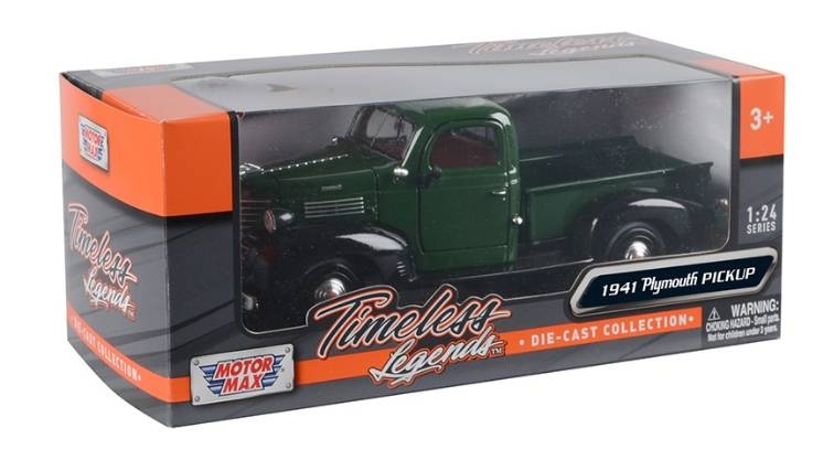 1941 Plymouth Pickup โมเดลรถเหล็ก scale 1:24 (ปลีก-ส่ง)