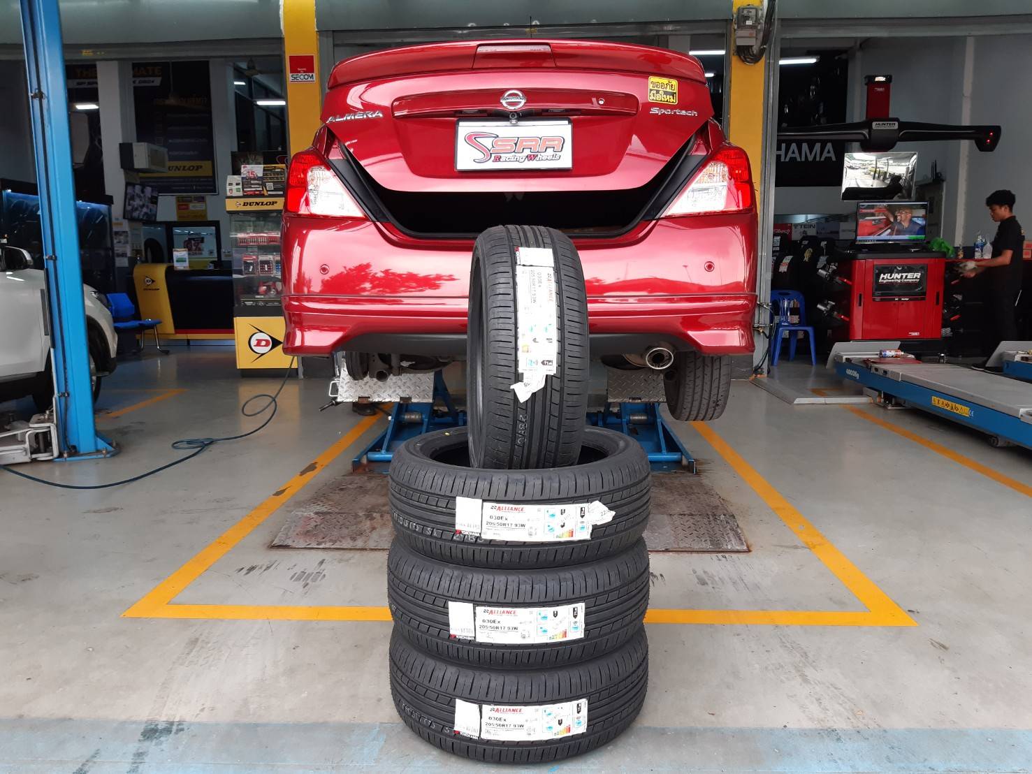 ALLIANCE By YOKOHAMA 205/50R17 ยางญี่ปุ่นปี2021 ราคาพิเศษ