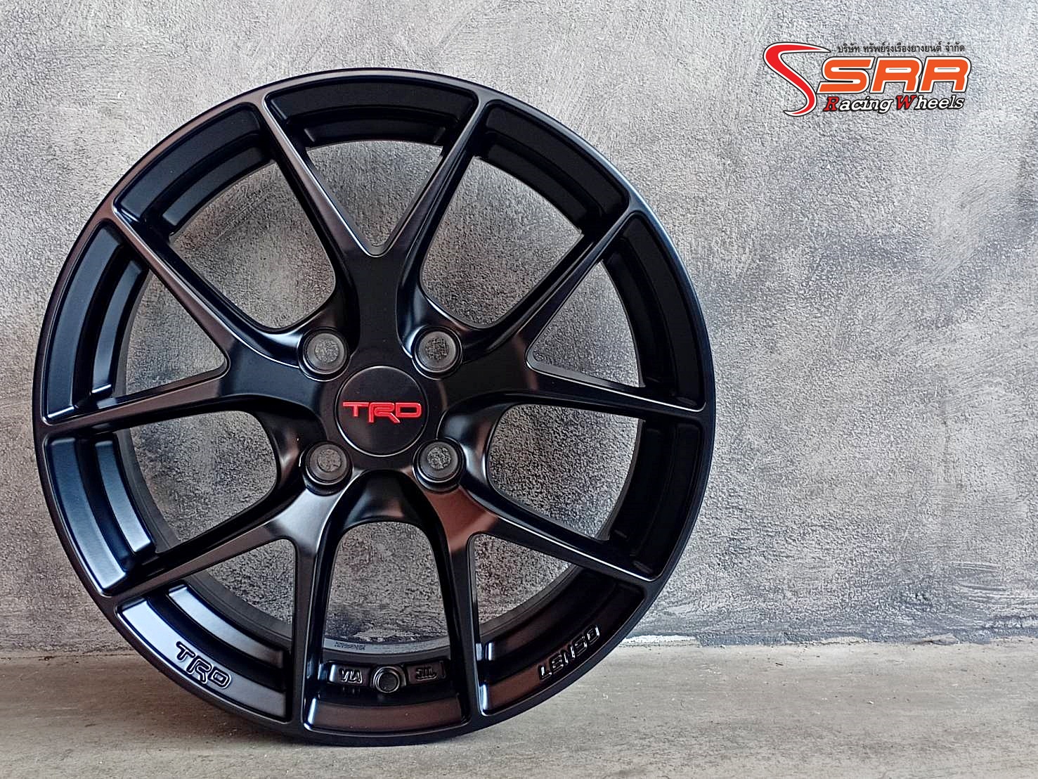 TRD TR6 ล้อแท้LENSO ขอบ15 4x100 MK สำหรับใส่รถTOYOTA