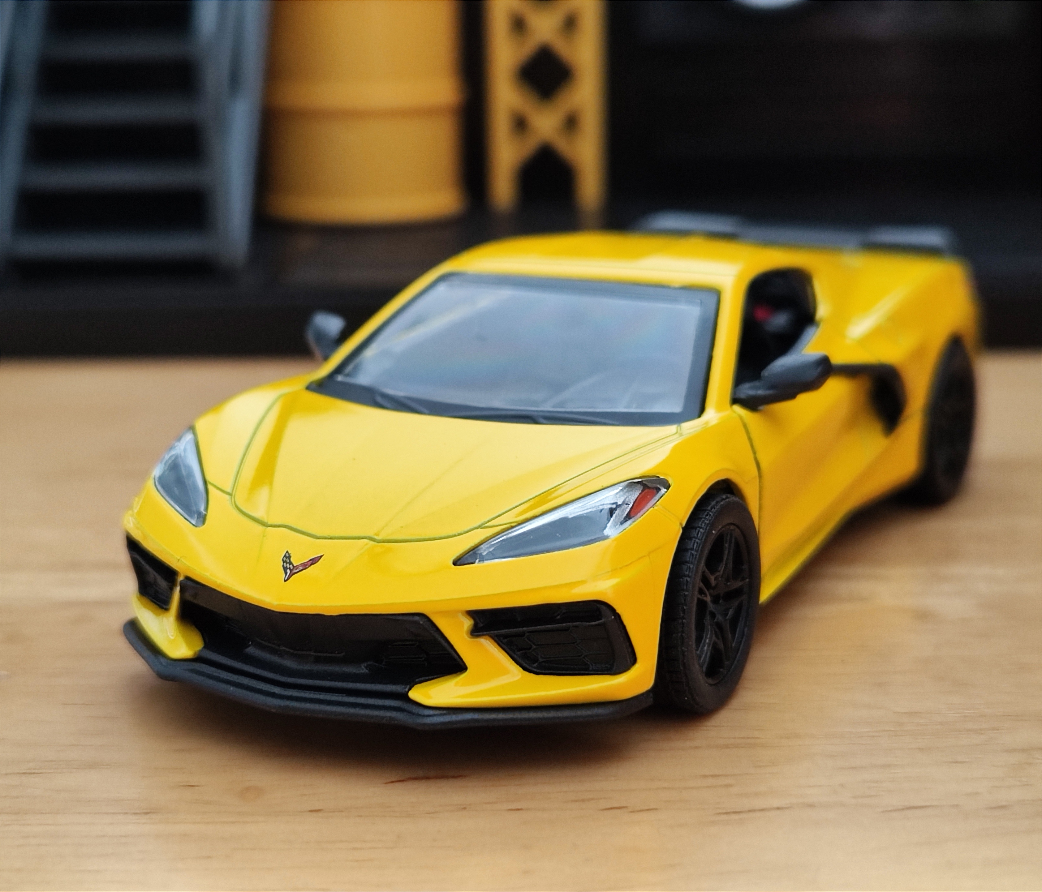 2021 Corvette โมเดลรถเหล็ก (ปลีก-ส่ง)